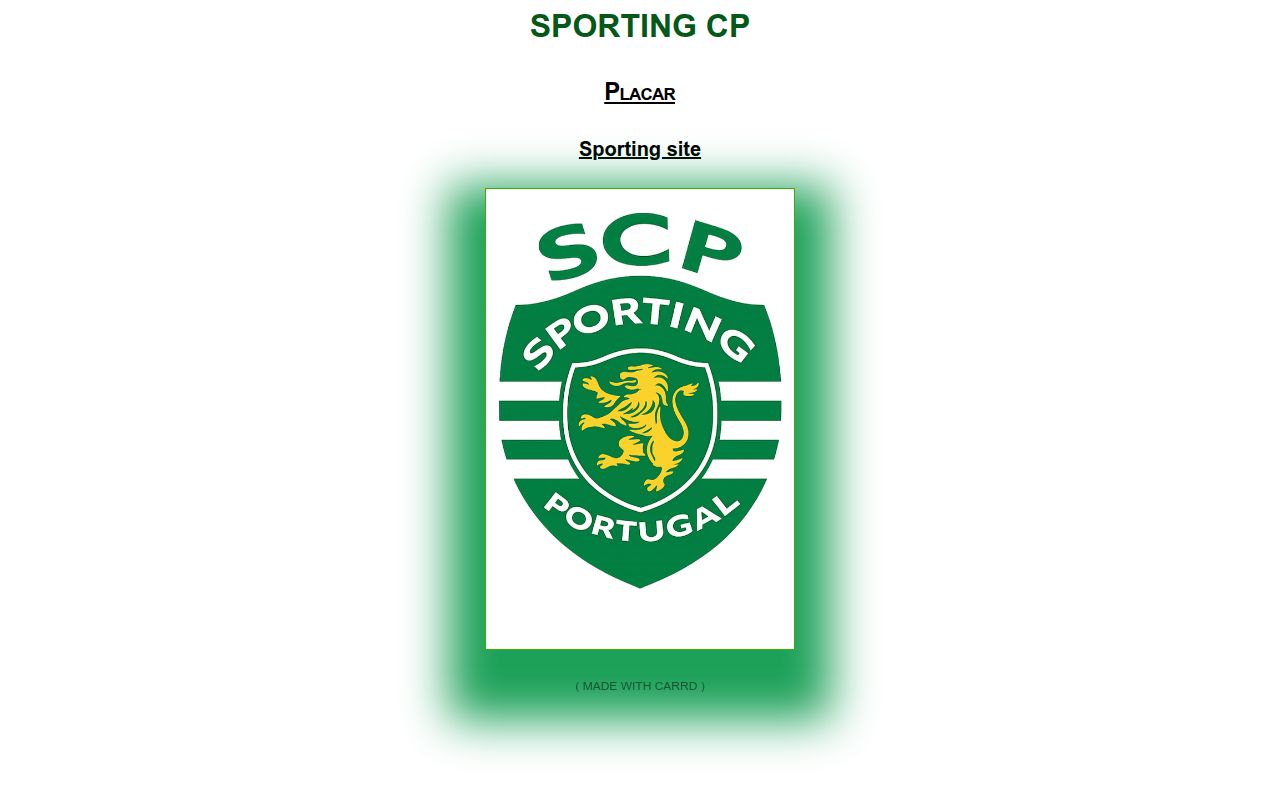 Carrd profile picture for @sporting